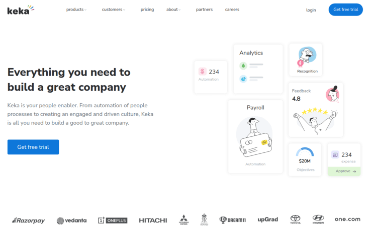 Keka has the nation's best HR software